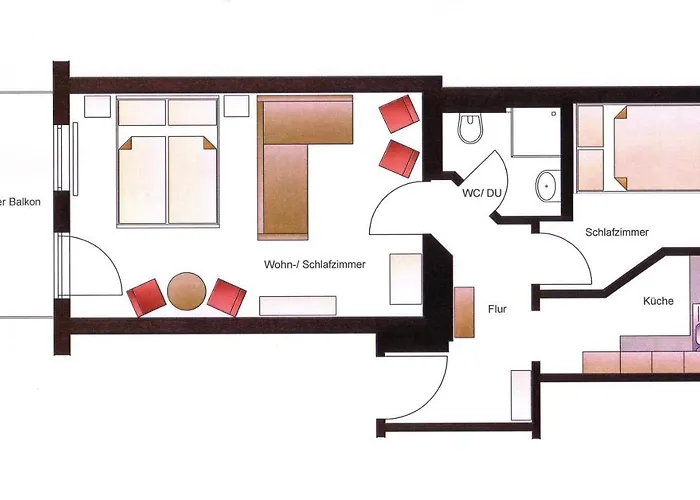 Wohlfuehlen Mit Grossem Balkon * Erfurt